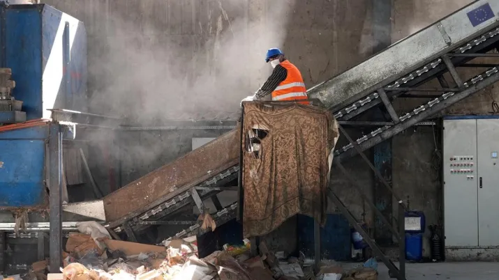 ligne de traitement des déchets ménagers zahlé