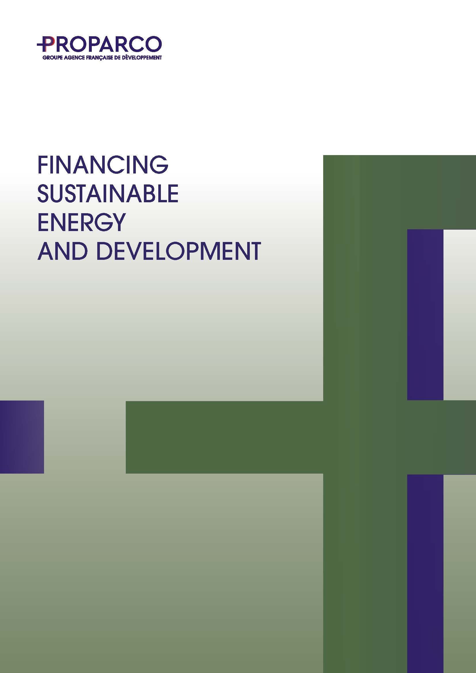 Financing sustainable energy and development