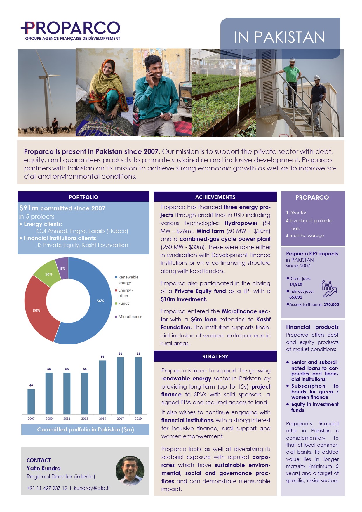 onepager-Proparco in Pakistan