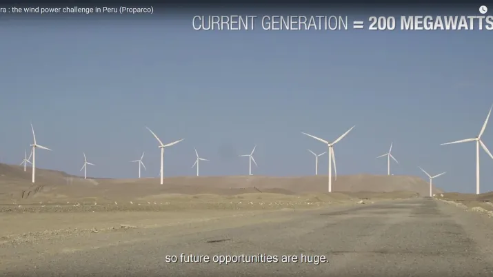 Cobra : the wind power challenge in Peru