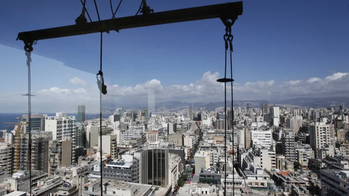 city view of Beirut, Lebanon