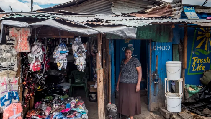 Femme entrepreneur de Nairobi