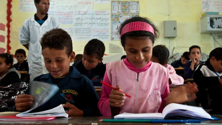 primary school, enfants, tunisie