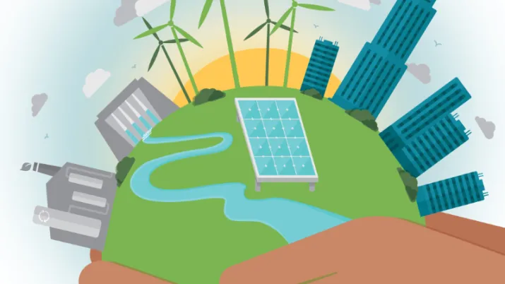 Illustration Développement Durable