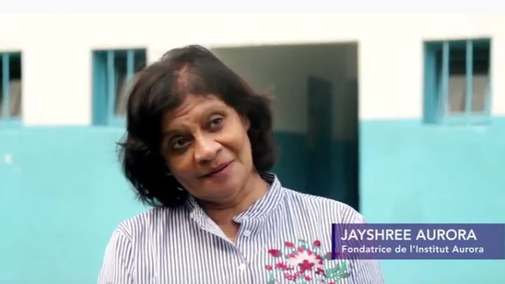 Jayshree Aurora, Founder of  Institut Aurora