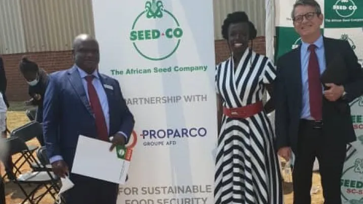Inauguration de l'usine de SeedCo