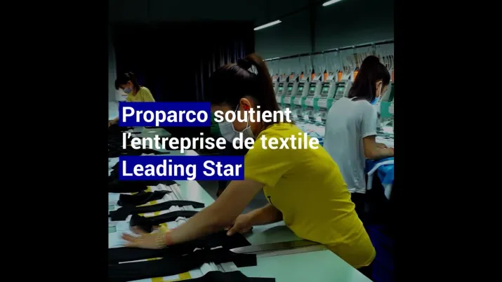 Visuel - Vidéo Leading Star Proparco