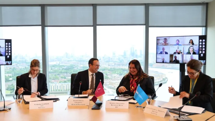 bank of palestine proaprco ifc smes