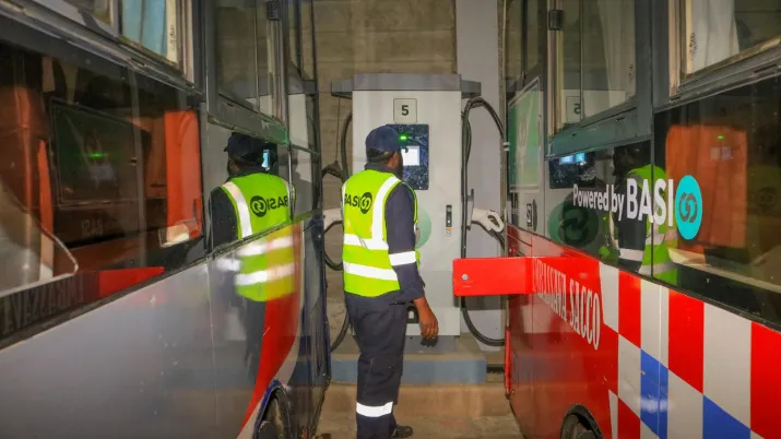 BasiGo electric buses proparco investment kenya