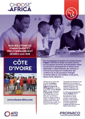 fiche Partenaires Choose Africa en Cote d Ivoire