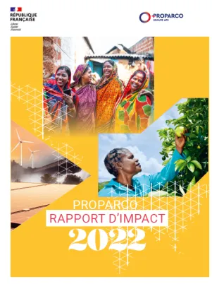 Rapport d'impact 2022 de Proparco