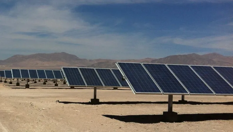 PROJET Solarpack Chile