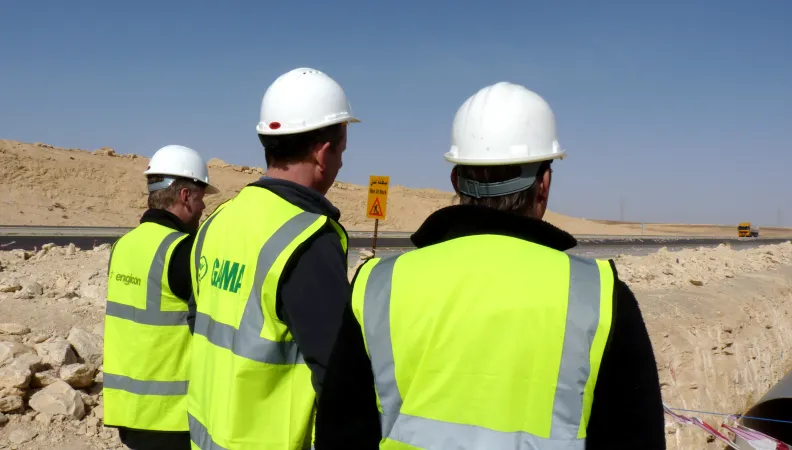 Une centrale photovoltaïque au Nord d'Amman
