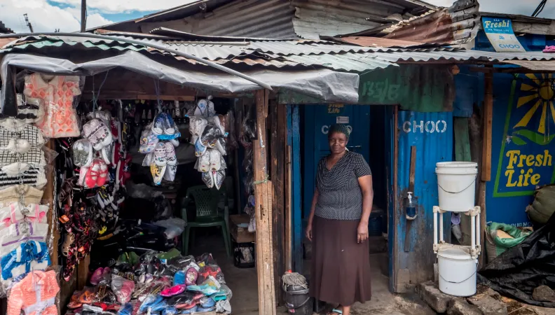 Femme entrepreneur de Nairobi