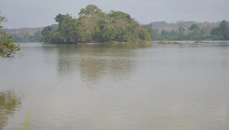 Site barrage Nachtigal, cameroun