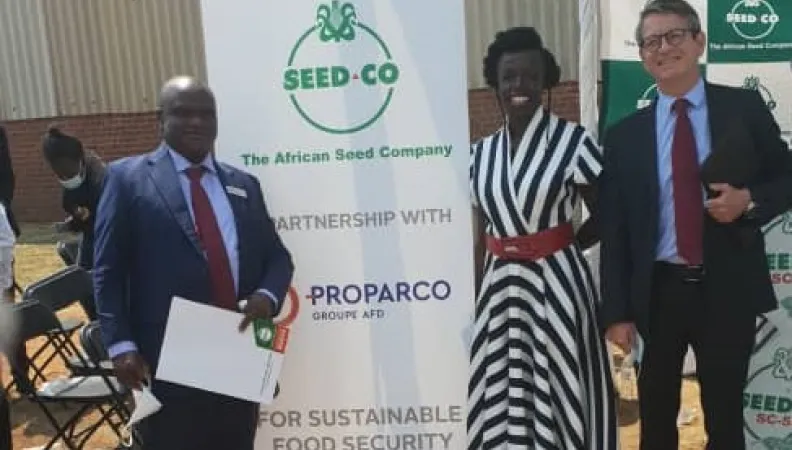 Inauguration de l'usine de SeedCo
