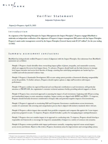 2023 Verifier Statement