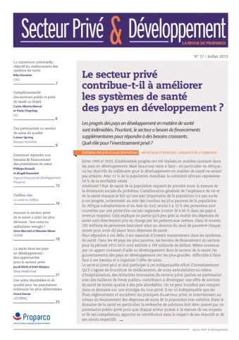 Secteur Privé & Développement