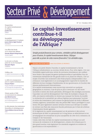Secteur Privé & Développement
